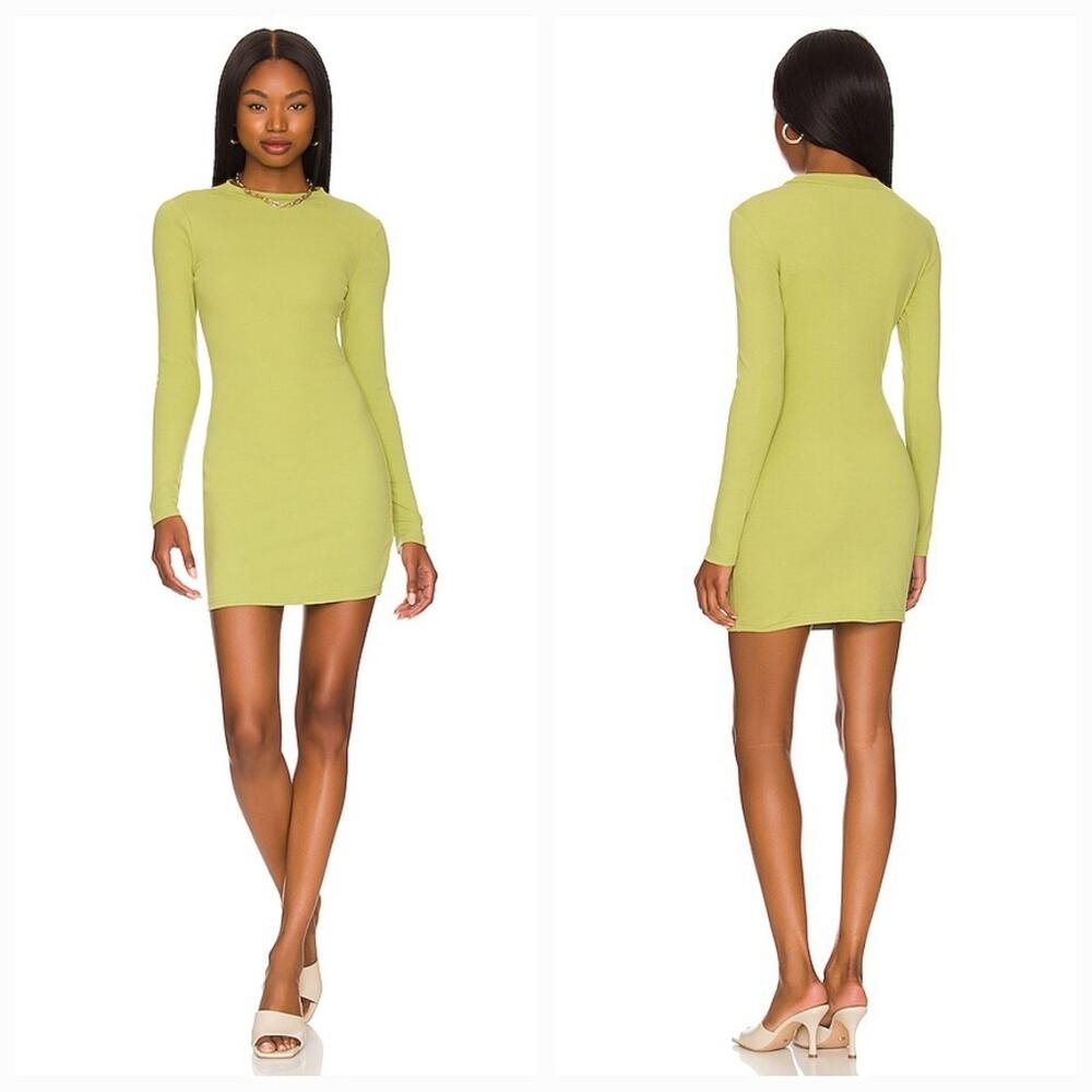 ALL THE WAYS Fia Mini Dress in Green Small
